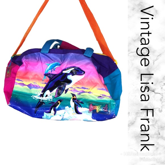 lisa frank duffle bag